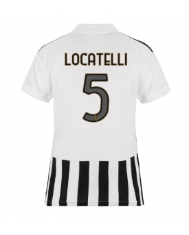 Juventus Manuel Locatelli #5 Maglia Gara Casa Repliche 2026-27 Donna Maniche Corte Juventus Manuel Locatelli #5 Maglia Gara Casa Repliche 2026-27 Donna Maniche Corte